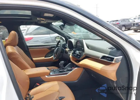 2024 Toyota Highlander Platinum из США, поврежденный, VIN 5TDKDRBH5RS569473